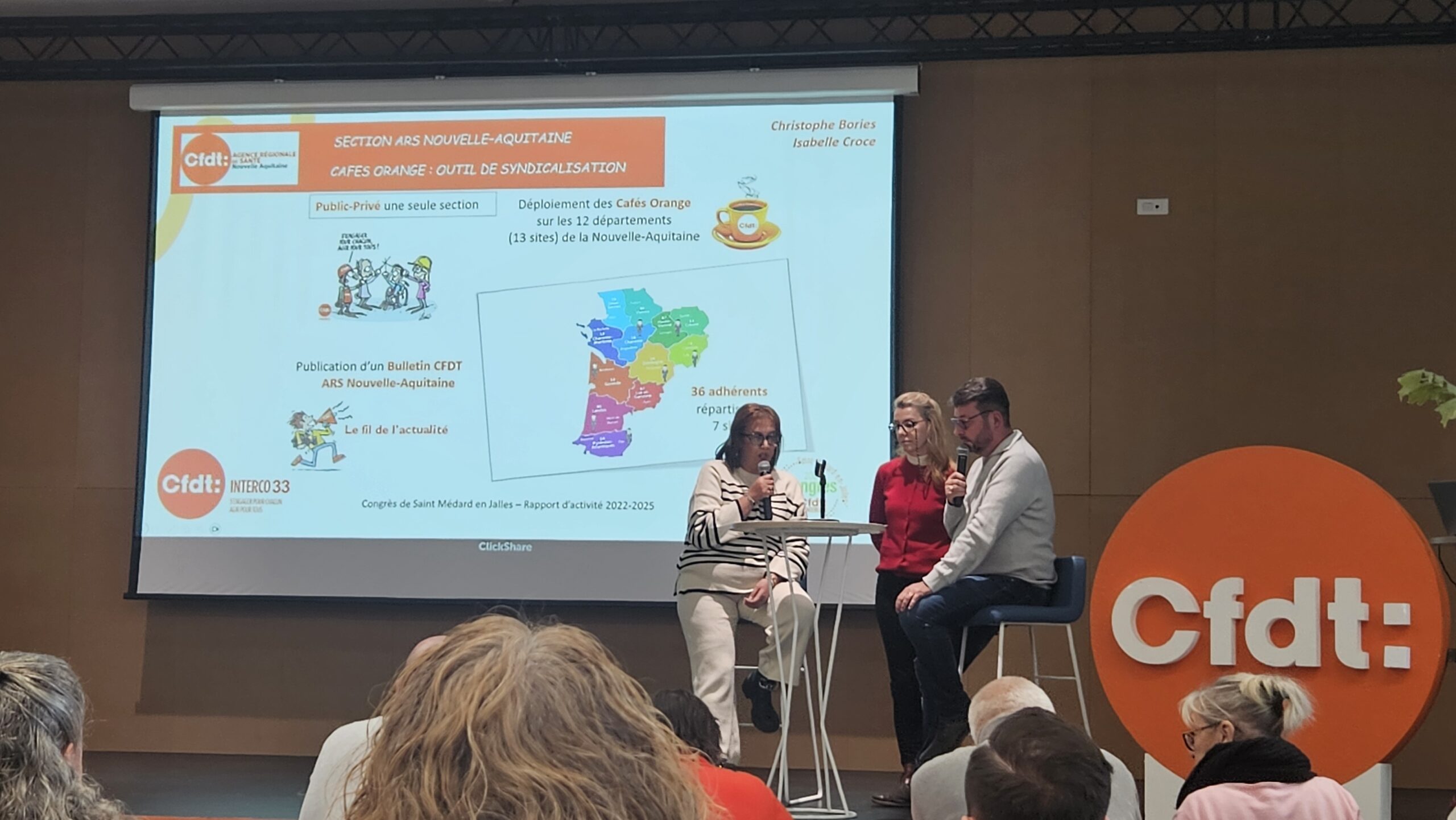 L'ARS présente leur plan de syndicalisation