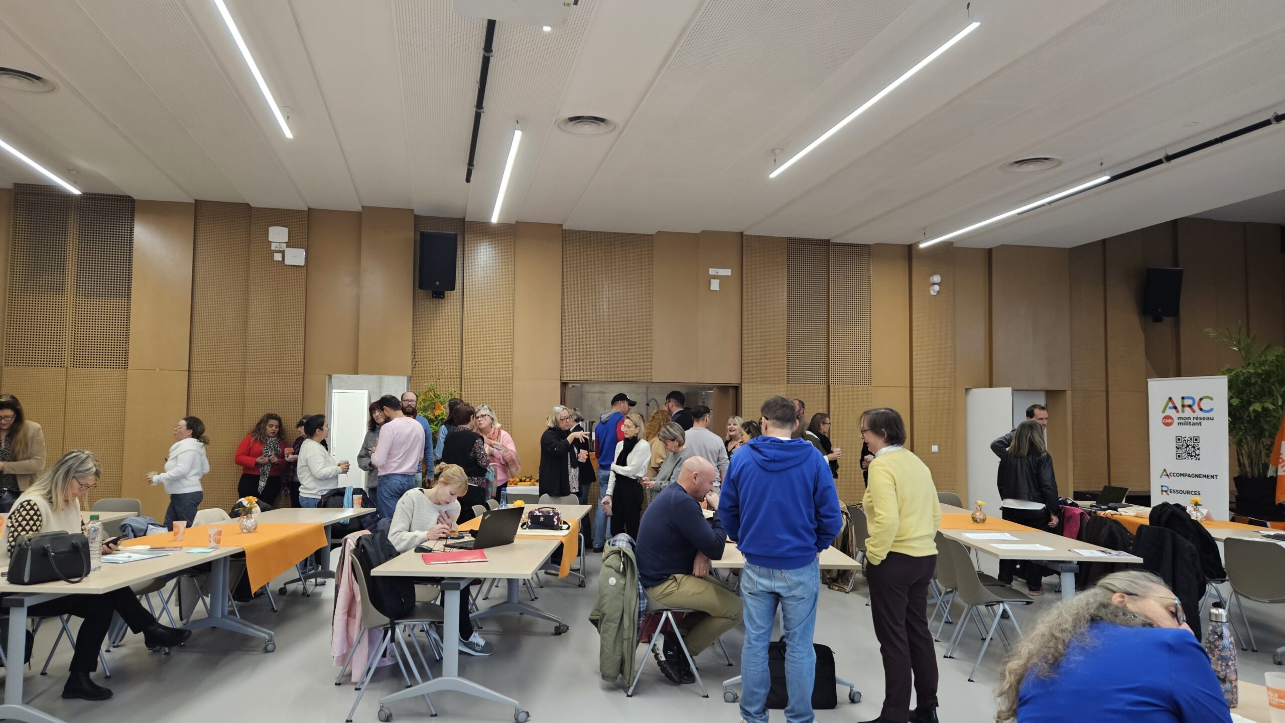 Accueil et petit déjeuner